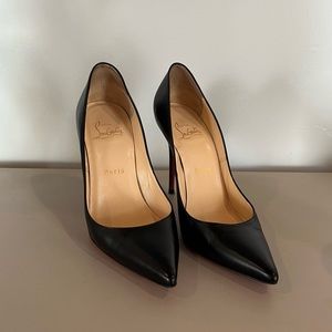 Christian Louboutin | Leather Pointed Red Soul Pumps
